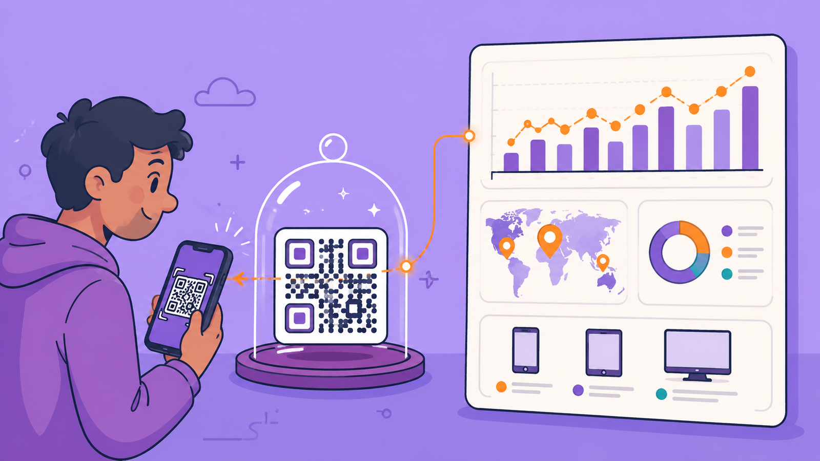 How to Track QR Code Scans With Advanced Analytics (Free Guide)